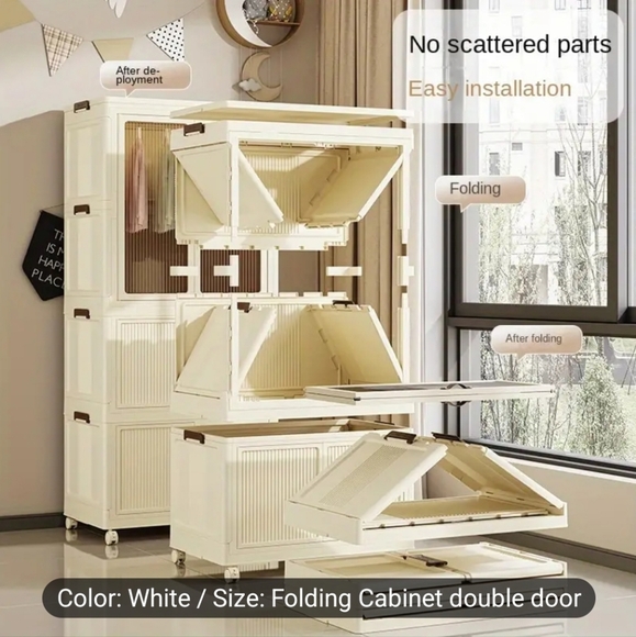 Foldable closets - Picture 2 of 3